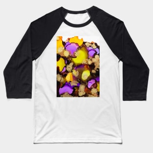 Alcohol ink Baseball T-Shirt